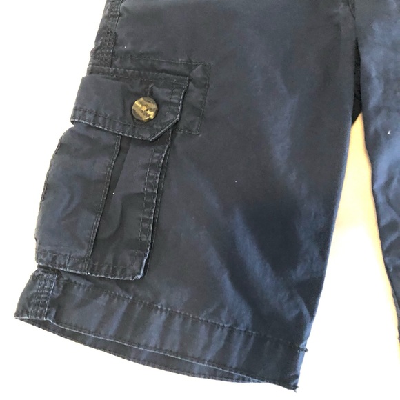 Tommy Hilfiger Navy Blue Kids Cargo Shorts - Picture 7 of 10